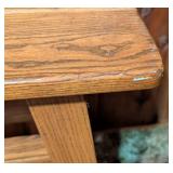 Vintage Oak Stool