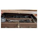 Rolling Tool Storage Chest and Large Variety of Hand Tools