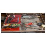 Rolling Tool Storage Chest and Large Variety of Hand Tools