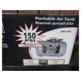 Iron Horse 5 gal portable air tank. New in box. As shown. Iron Horse 5 gal portable air tank. New in box. As shown.
