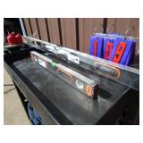 Qty of 2 levels. 24" & 48" Magnetic. As shown. Qty of 2 levels. 24" & 48" Magnetic. As shown.