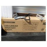 New 22" led high bay motion detector light. As shown. New 22" led high bay motion detector light. As shown.
