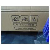 New 38" led high bay motion detector light. As shown. New 38" led high bay motion detector light. As shown.