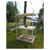 Misc shelf. 42 x 48 x 84. As shown. Misc shelf. 42 x 48 x 84. As shown.