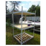 Misc shelf. 42 x 48 x 84. As shown. Misc shelf. 42 x 48 x 84. As shown.
