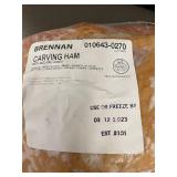 Brennan Carving Ham 5 lb 4.6 oz Frozen with Use or Freeze By Date