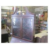 (FRNT) Antique Wood Secretary Desk ... (FRNT) Antique Wood Secretary Desk ...