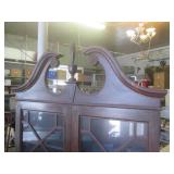 (FRNT) Antique Wood Secretary Desk ... (FRNT) Antique Wood Secretary Desk ...