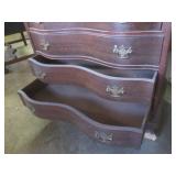 (FRNT) Antique Wood Secretary Desk ... (FRNT) Antique Wood Secretary Desk ...