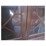 (FRNT) Antique Wood Secretary Desk ... (FRNT) Antique Wood Secretary Desk ...