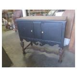 (FRNT) Vintage Wood Server Credenza... (FRNT) Vintage Wood Server Credenza...