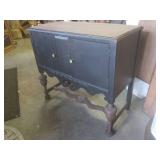 (FRNT) Vintage Wood Server Credenza... (FRNT) Vintage Wood Server Credenza...