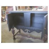 (FRNT) Vintage Wood Server Credenza... (FRNT) Vintage Wood Server Credenza...