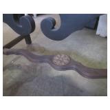 (FRNT) Vintage Wood Server Credenza... (FRNT) Vintage Wood Server Credenza...