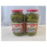 (B-1) 2 Jars of Gedney Mini Muncher... (B-1) 2 Jars of Gedney Mini Muncher...