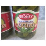 (B-1) 2 Jars of Gedney Kosher Dill ... (B-1) 2 Jars of Gedney Kosher Dill ...