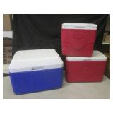 (BSB) 3 Coleman Coolers... (BSB) 3 Coleman Coolers...