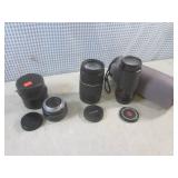 (CS) 3 Camera Lenses 2 with Cases... (CS) 3 Camera Lenses 2 with Cases...