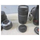 (CS) 3 Camera Lenses 2 with Cases... (CS) 3 Camera Lenses 2 with Cases...