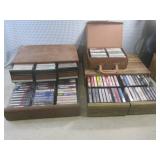 (G-1) 4 Cassette Tape Cases Full of... (G-1) 4 Cassette Tape Cases Full of...
