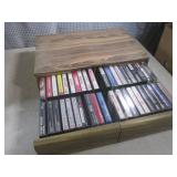 (G-1) 4 Cassette Tape Cases Full of... (G-1) 4 Cassette Tape Cases Full of...