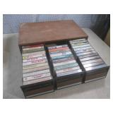 (G-1) 4 Cassette Tape Cases Full of... (G-1) 4 Cassette Tape Cases Full of...