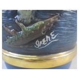 (FS) Large Vintage Hand Painted 3-D... (FS) Large Vintage Hand Painted 3-D...