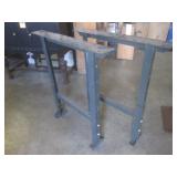 (BR2) Pair of Adjustable Steel Tabl... (BR2) Pair of Adjustable Steel Tabl...