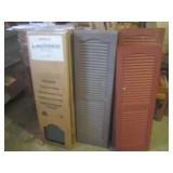 (RMCL) 4 New in Box 14" x 47" Shutt... (RMCL) 4 New in Box 14" x 47" Shutt...