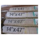 (RMCL) 4 New in Box 14" x 47" Shutt... (RMCL) 4 New in Box 14" x 47" Shutt...