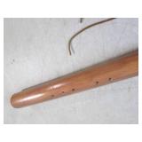 (H-1) Wood Native American Style Fl... (H-1) Wood Native American Style Fl...