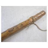 (H-1) Wood Native American Style Fl... (H-1) Wood Native American Style Fl...