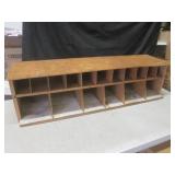 (BR3) Handmade Wood Slot Organizer ... (BR3) Handmade Wood Slot Organizer ...