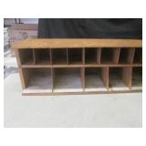 (BR3) Handmade Wood Slot Organizer ... (BR3) Handmade Wood Slot Organizer ...