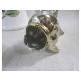 (BS) Fish Ashtray, Brass Candle Hol... (BS) Fish Ashtray, Brass Candle Hol...