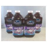 (B-4) 4 Bottles of Ocean Spray Cran... (B-4) 4 Bottles of Ocean Spray Cran...