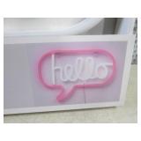 (EC1) LED Lightup Wall Decor - Work... (EC1) LED Lightup Wall Decor - Work...