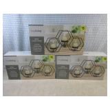 (BSB) 3 Metal Candle Holders Sets... (BSB) 3 Metal Candle Holders Sets...