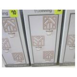 (BSB) 3 - 3pc Wall Sconce Sets... (BSB) 3 - 3pc Wall Sconce Sets...