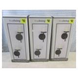 (BSB) 3 - 2pc Wall Sconce Sets... (BSB) 3 - 2pc Wall Sconce Sets...
