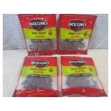 (B-3) 4 Bags of Jack Links Beef Jer... (B-3) 4 Bags of Jack Links Beef Jer...