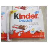 (B-2) 24 Kinder Chocolate Candy Bar... (B-2) 24 Kinder Chocolate Candy Bar...