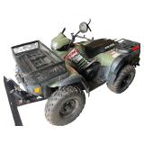 Polaris Sportsman 400 ATV with Cycle Country Plow Polaris Sportsman 400 ATV with Cycle Country Plow