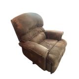 Plush Microfiber Mocha Brown Recliner Armchair Plush Microfiber Mocha Brown Recliner Armchair