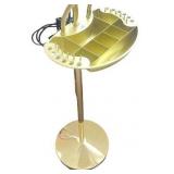 Floor Lamp with Adjustable Arm, Tray Organizer, and Magnifying Mirror Floor Lamp with Adjustable Arm, Tray Organizer, and Magnifying Mirror