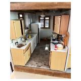 Detailed Wooden Victorian Dollhouse with Furniture and Accessories Detailed Wooden Victorian Dollhouse with Furniture and Accessories
