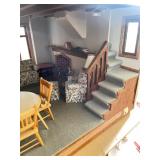Detailed Wooden Victorian Dollhouse with Furniture and Accessories Detailed Wooden Victorian Dollhouse with Furniture and Accessories