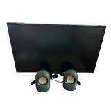 Onn Computer Monitor with Onn USB Speakers Onn Computer Monitor with Onn USB Speakers