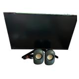 Onn Computer Monitor with Onn USB Speakers Onn Computer Monitor with Onn USB Speakers