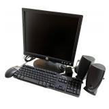 Dell Desktop Computer with Monitor, Keyboard, Mouse and Speakers Dell Desktop Computer with Monitor, Keyboard, Mouse and Speakers